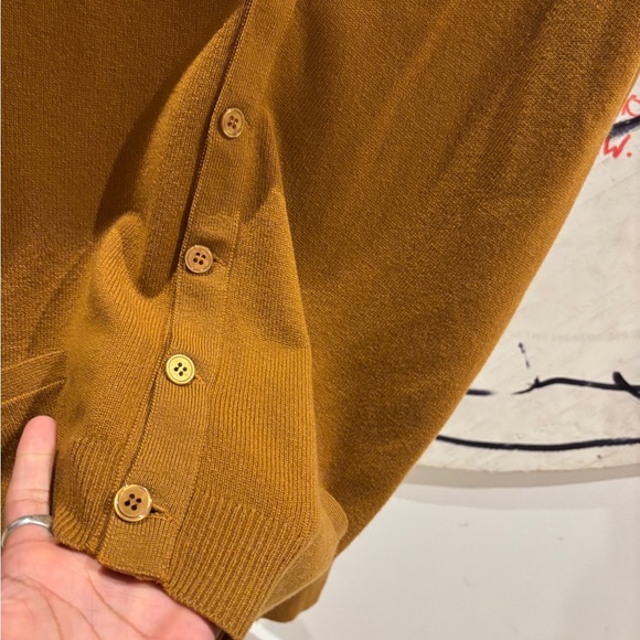 1960'S ROBERT W GATES BY BALLANTYNE 100% PURE CASHMERE CARDIGAN XL MADE SCOTLAND - Picture 3 of 4